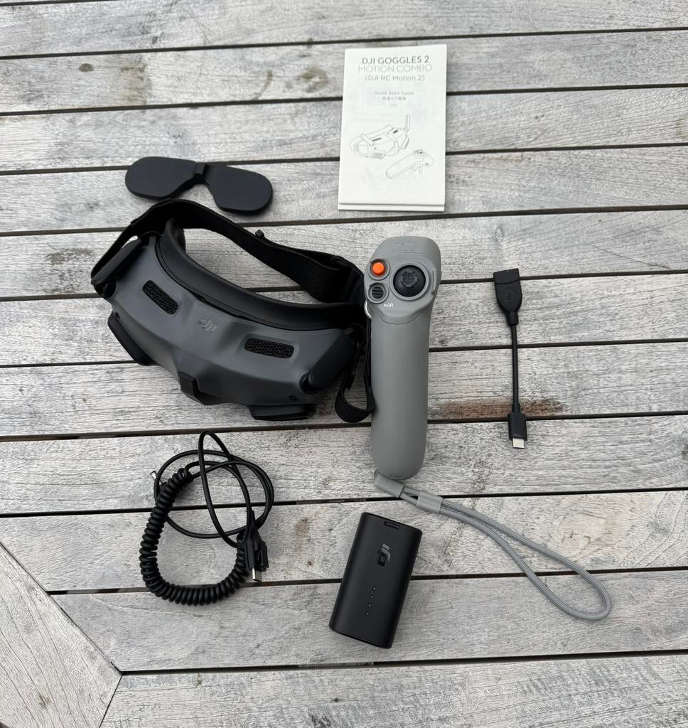 Lunettes DJI 2 Motion Combo, Enlèvement ou Envoi, Comme neuf, DJI