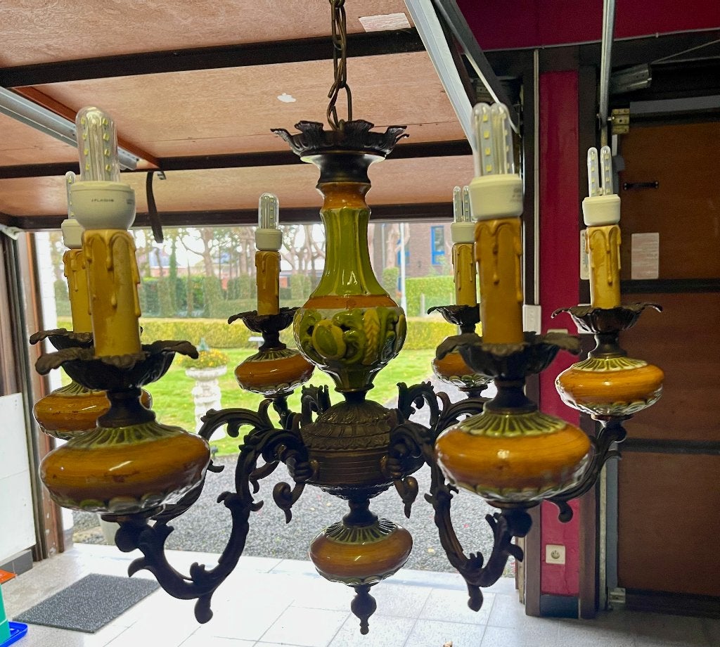 Oude Luchter, Antiek en Kunst, Antiek | Verlichting, Ophalen