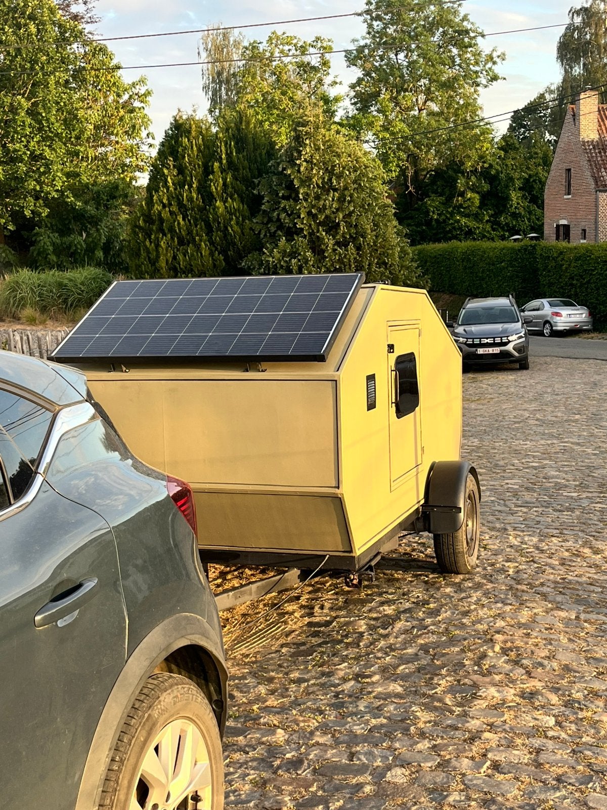 Teardrop / mini-caravane (450kg), Particulier, Roue de secours