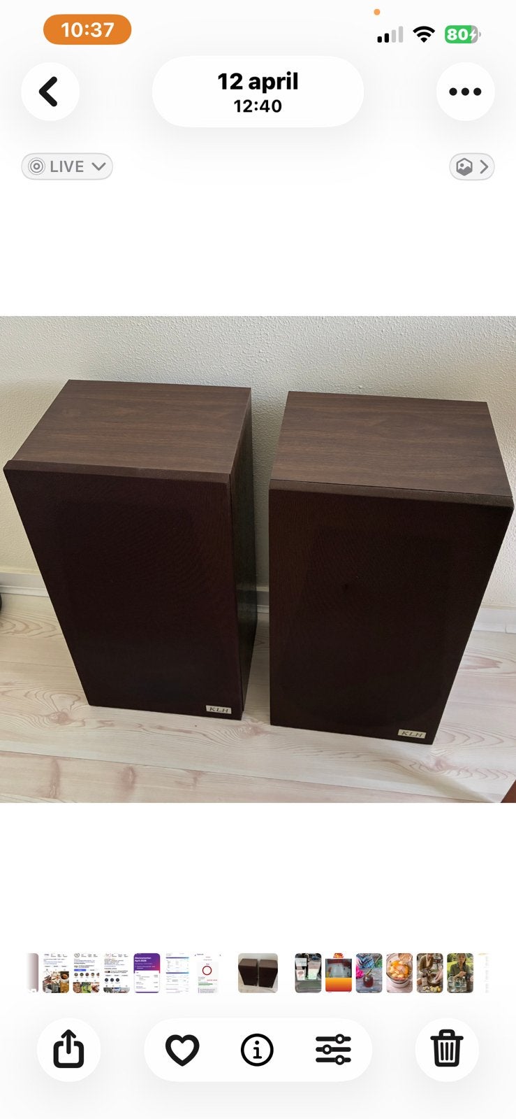 Boxen, Audio, Tv en Foto, Ophalen, Gebruikt