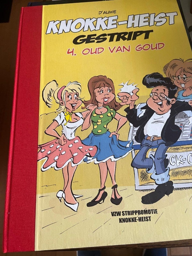 Knokke Heist  gestript -"Oud van Goud" nummer 01/15, Boeken, Eén stripboek, Ophalen of Verzenden, Zo goed als nieuw
