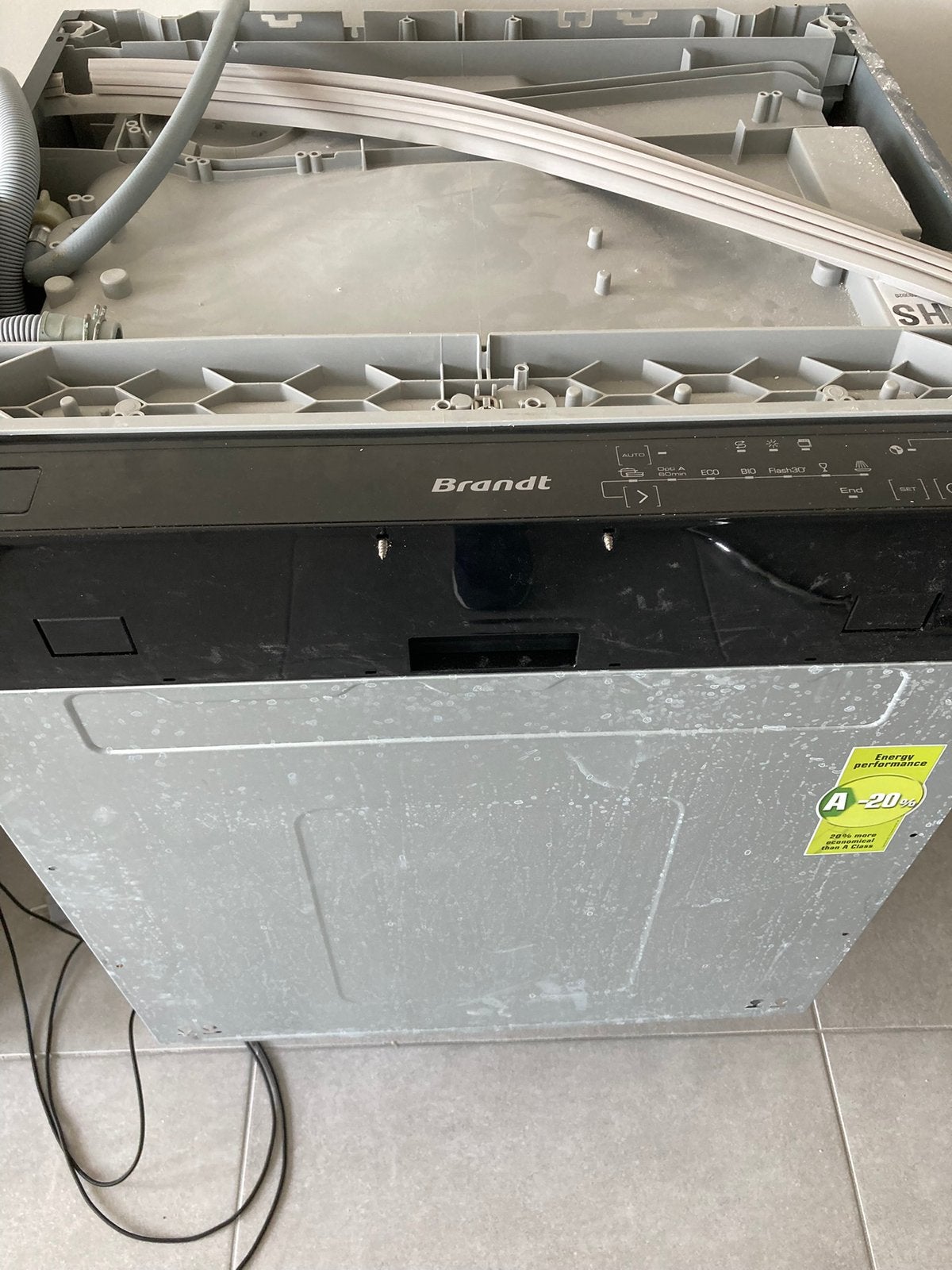 Vaatwasmachine inbouw zo goed als nieuw., Elektronische apparatuur, Vaatwasmachines, Ophalen, Zo goed als nieuw, Inbouw