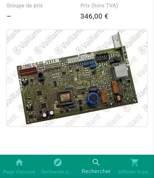 Carte Vaillant EcoTec Pro/Plus VC(W) BE.../3-3-H, 3-5-H R.., Collections, Collections Autre, Neuf, Enlèvement ou Envoi