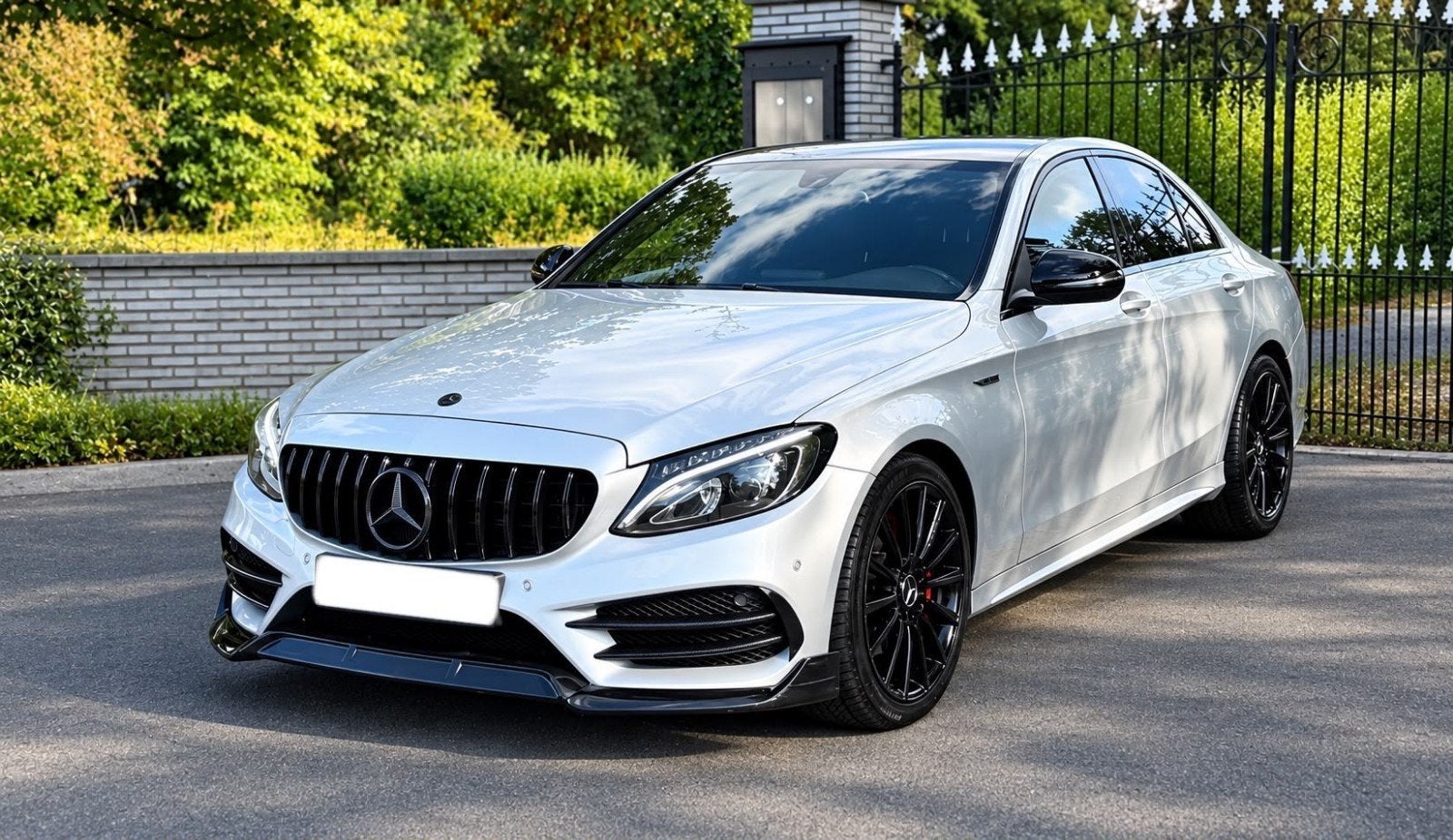 Mercedes c180 (43AMG look), Cuir, Argent ou Gris, Achat, Euro 6