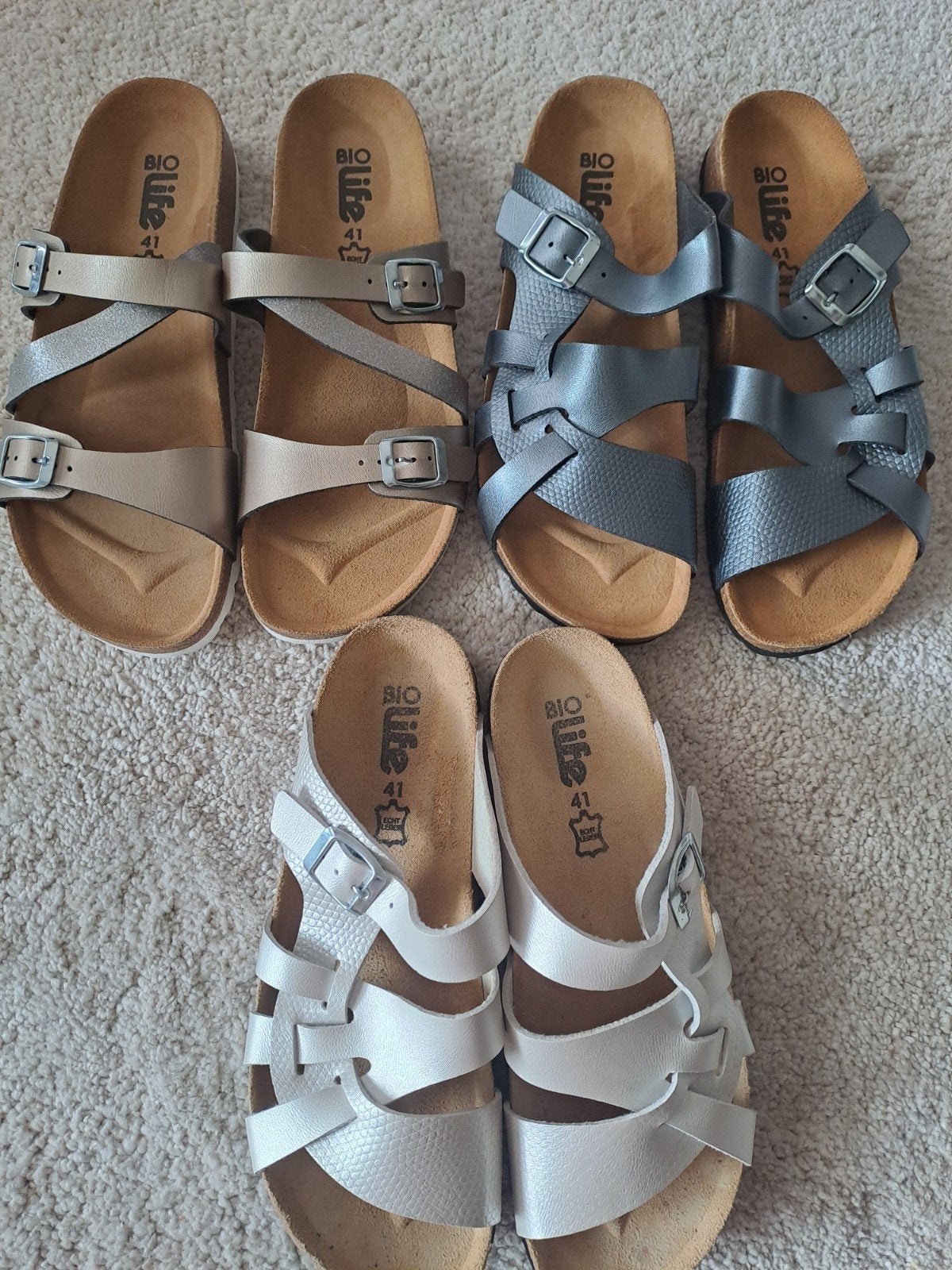 Nieuwe slippers Bio life maat 41, Kinderen en Baby's, Babykleding | Schoentjes en Sokjes, Ophalen, Nieuw, Bio life