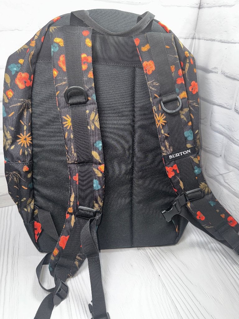 Burton Kettle Rugzak (Dames / Stad) – Black Fresh Pressed, Ophalen, Reliëf, Overige materialen, Meerkleurig