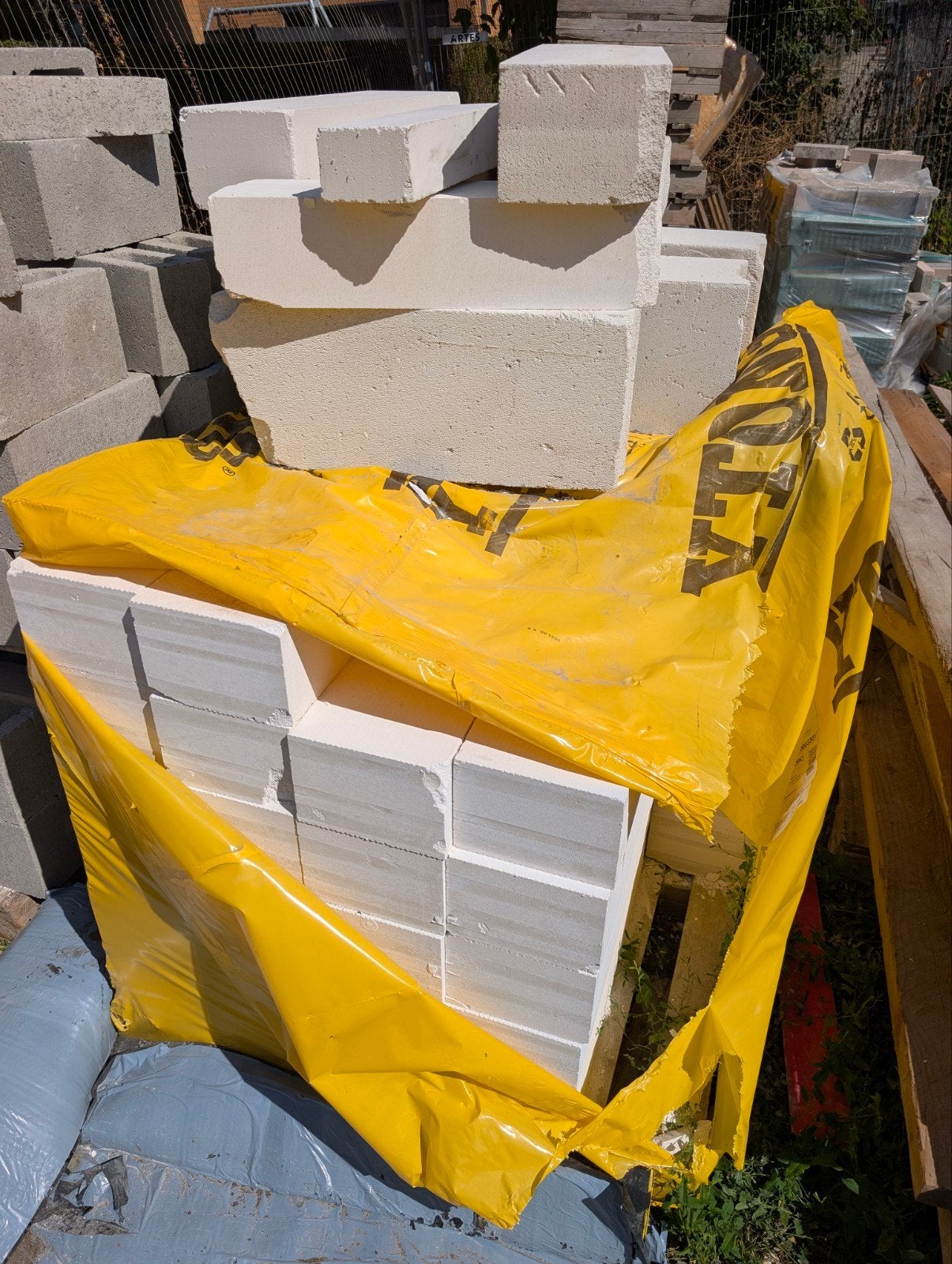 Cellenbeton, Doe-het-zelf en Bouw, Metselstenen, Ophalen
