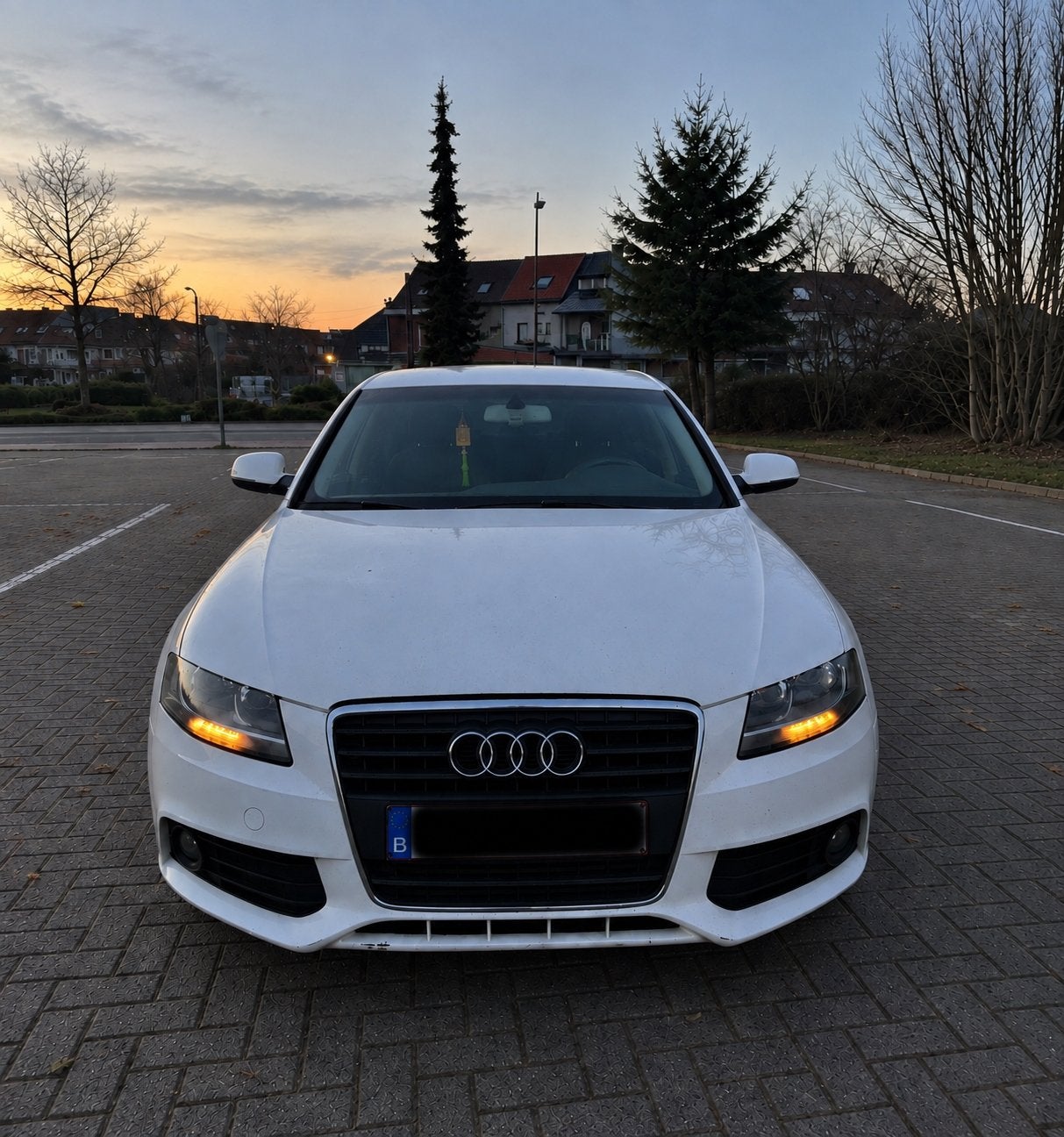 Audi A4 2.0 TFSI, Auto's, Stof, Zwart, A4, Wit