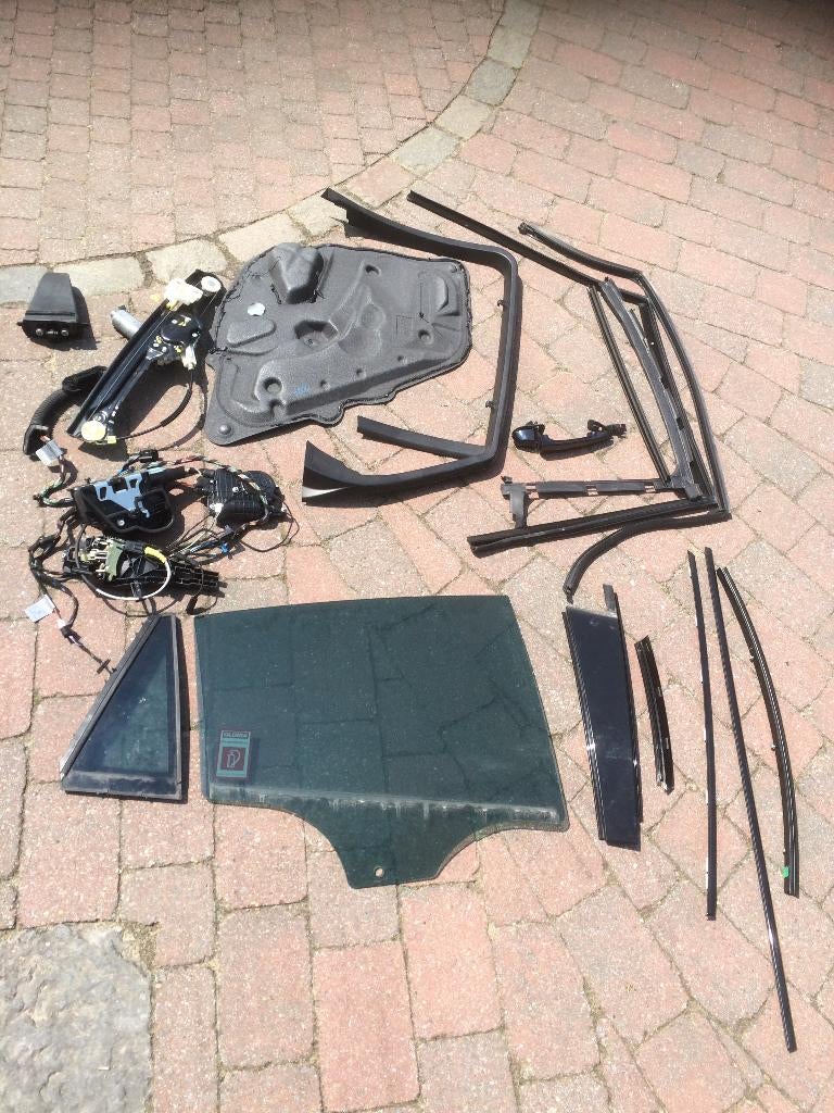 Bmw x6 e71, rechter achterdeur onderdelen, Ophalen, Gebruikt, Deur, Achter