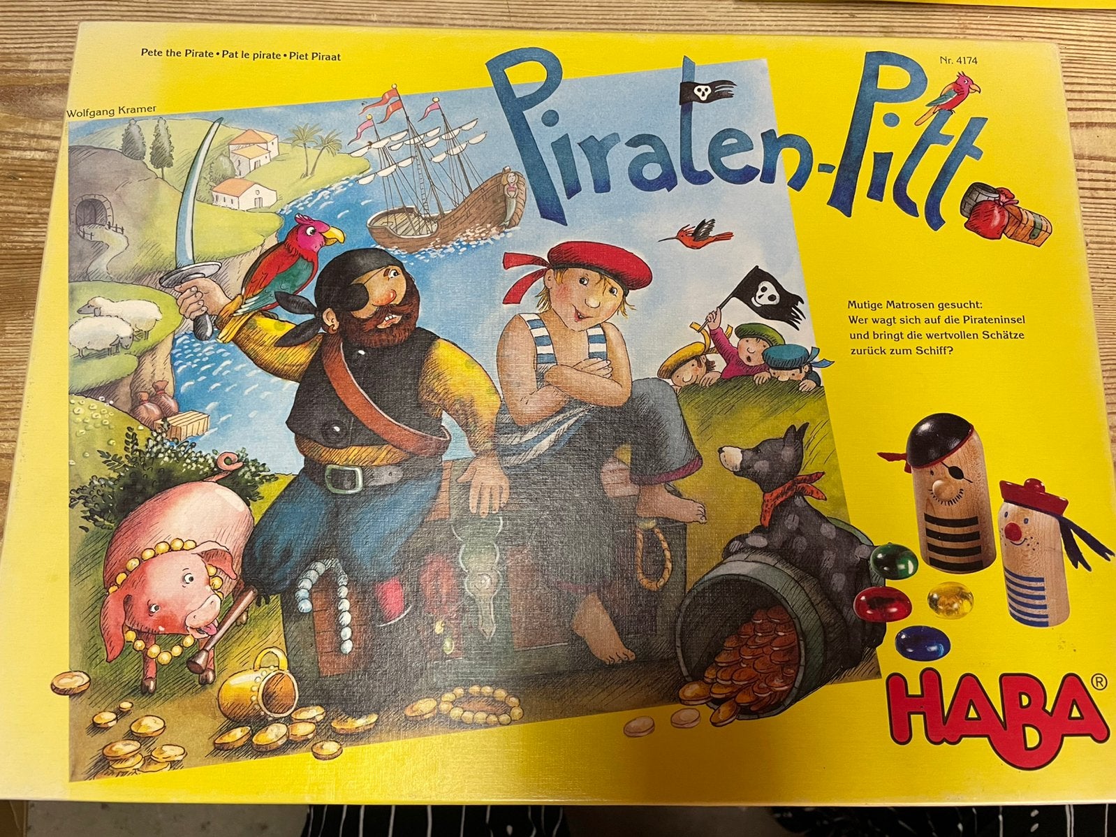 Haba Piraten Pitt, Ophalen, Zo goed als nieuw