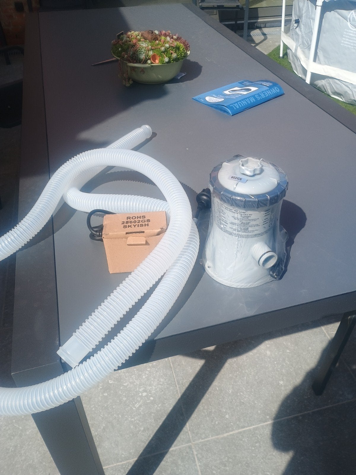 Filter zwembad nieuw, Tuin en Terras, Ophalen, Filter