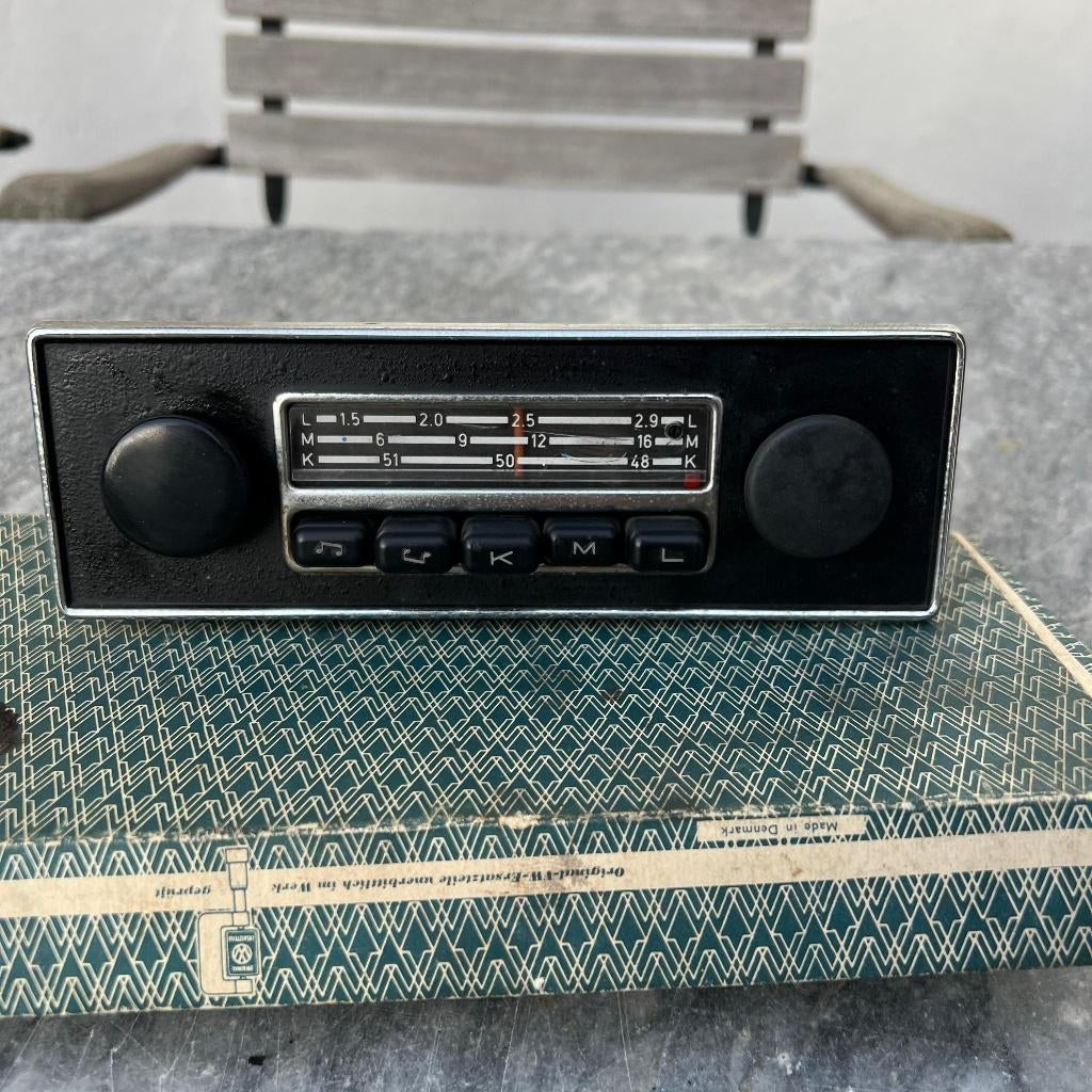 VW Blaupunkt Radio 12 V Coccinelle KG Typ 3, Enlèvement ou Envoi, Utilisé