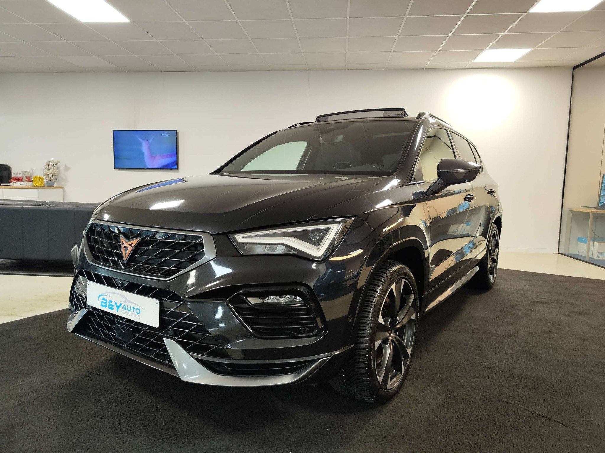 CUPRA Ateca 2.0 TSI 4Drive DSG * Lichtevracht - Personenwage, Achat, Entreprise, Noir, 5 portes