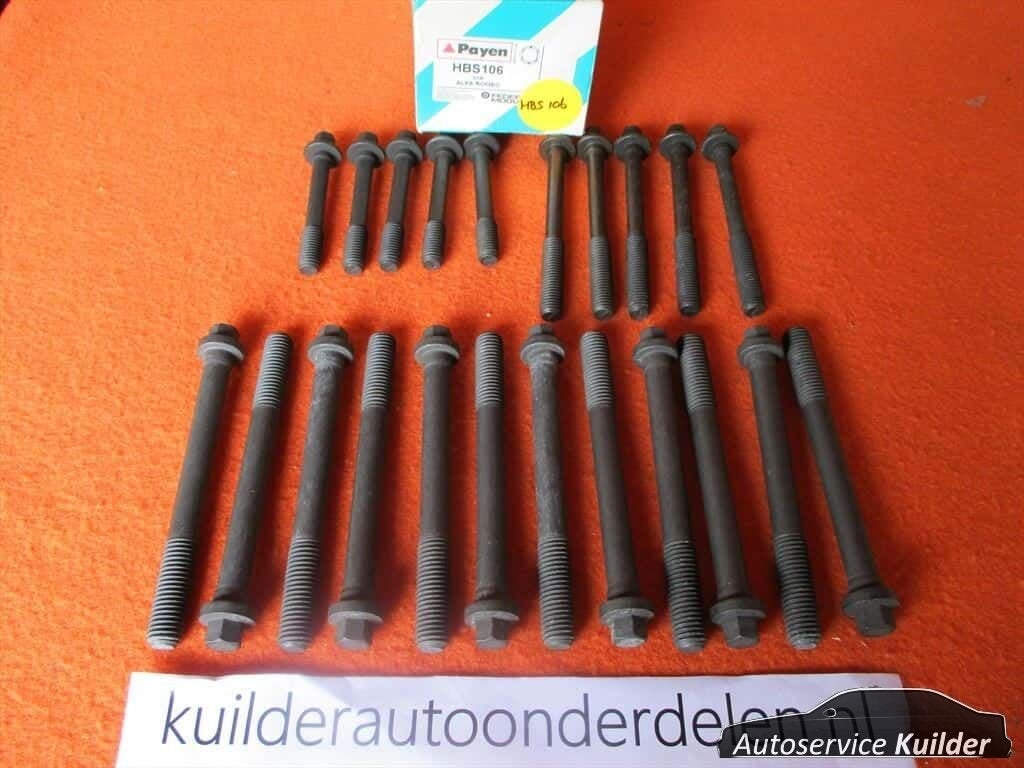 Set Kopbouten ALFA 6 2,5td PAYEN Nieuw, Auto-onderdelen, Motor en Toebehoren, -, -, Nieuw, Ophalen of Verzenden
