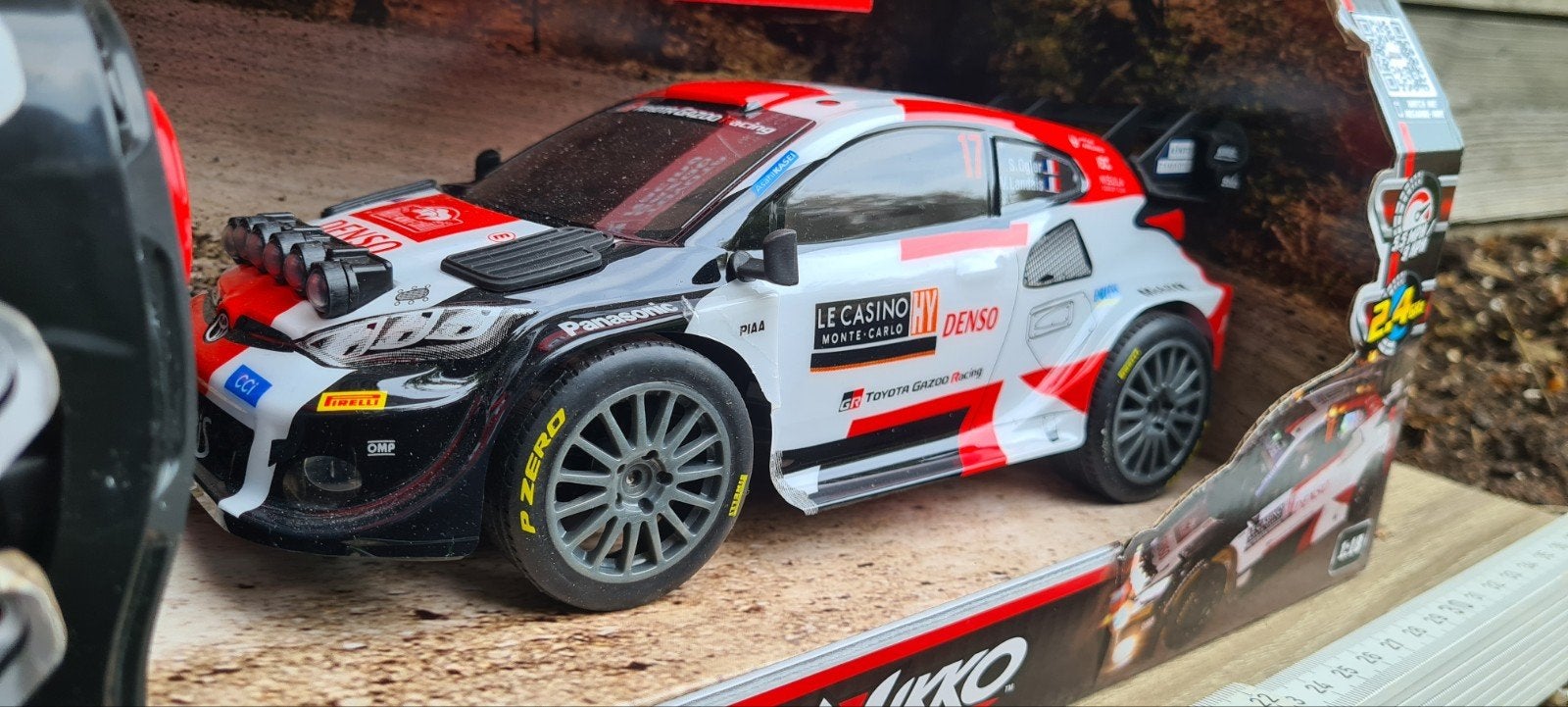 Nikko Toyota GR Yaris Rally1 RC 1:18 — nieuw, Ophalen of Verzenden, Nieuw, Elektro, Auto offroad