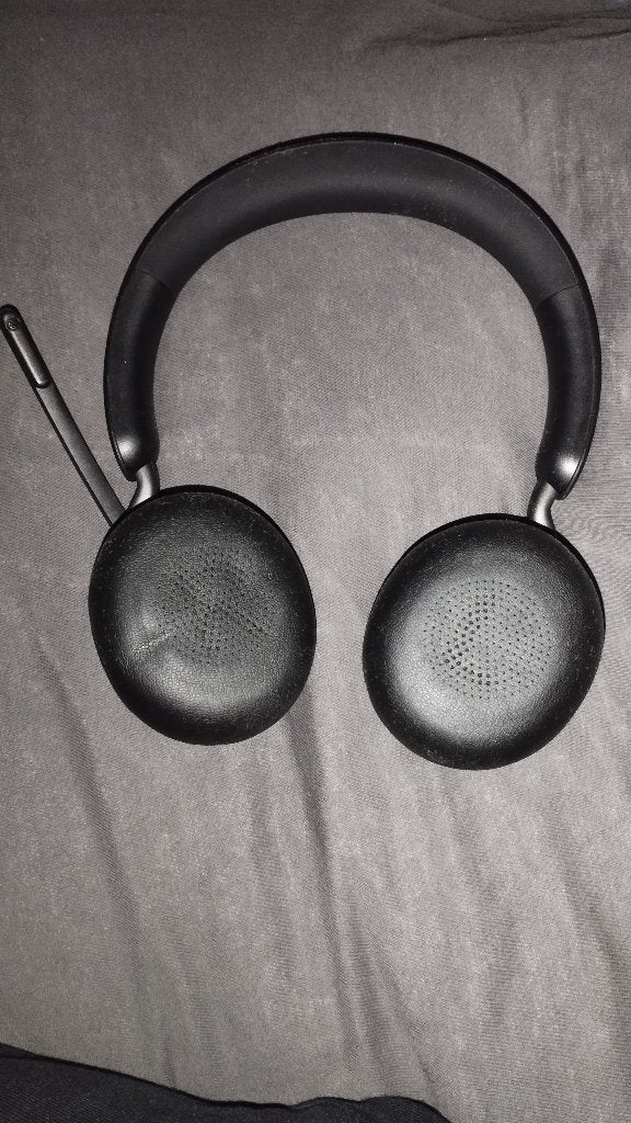 Jabra evolve bluetooth headset, Ophalen, Zo goed als nieuw, Jabra, Zwart