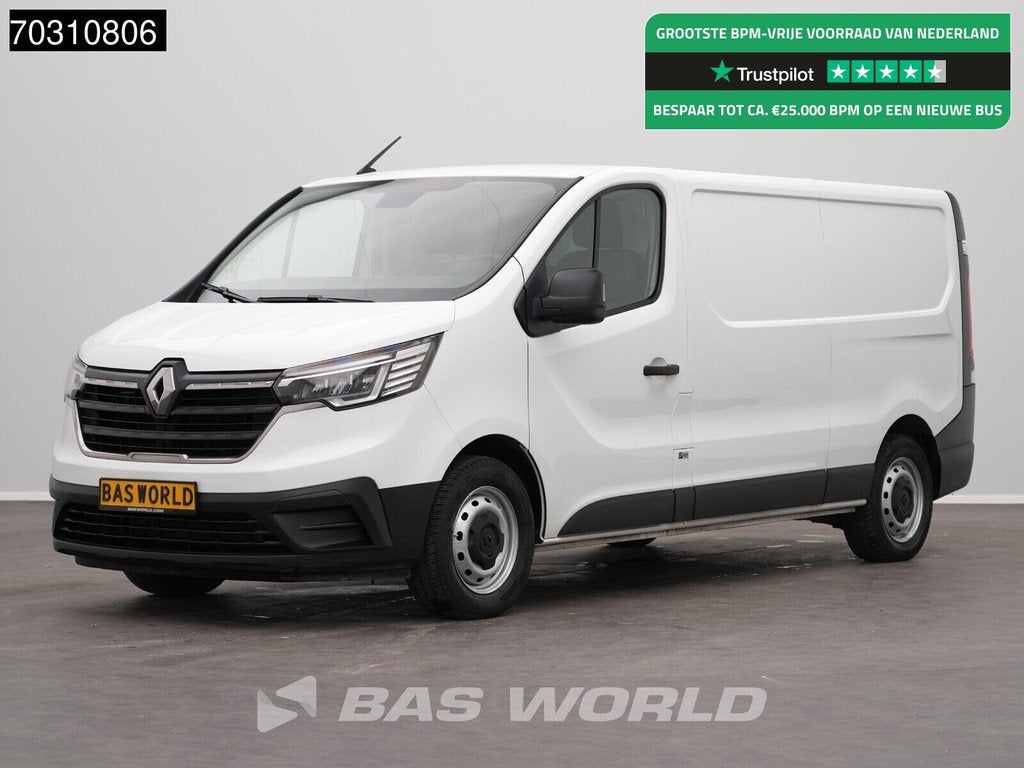 Renault Trafic 130pk L2H1 LED Navi Airco Cruise Camera Parke, Auto's, Bestelwagens en Lichte vracht, Stof, Gebruikt, Euro 6, 4 cilinders