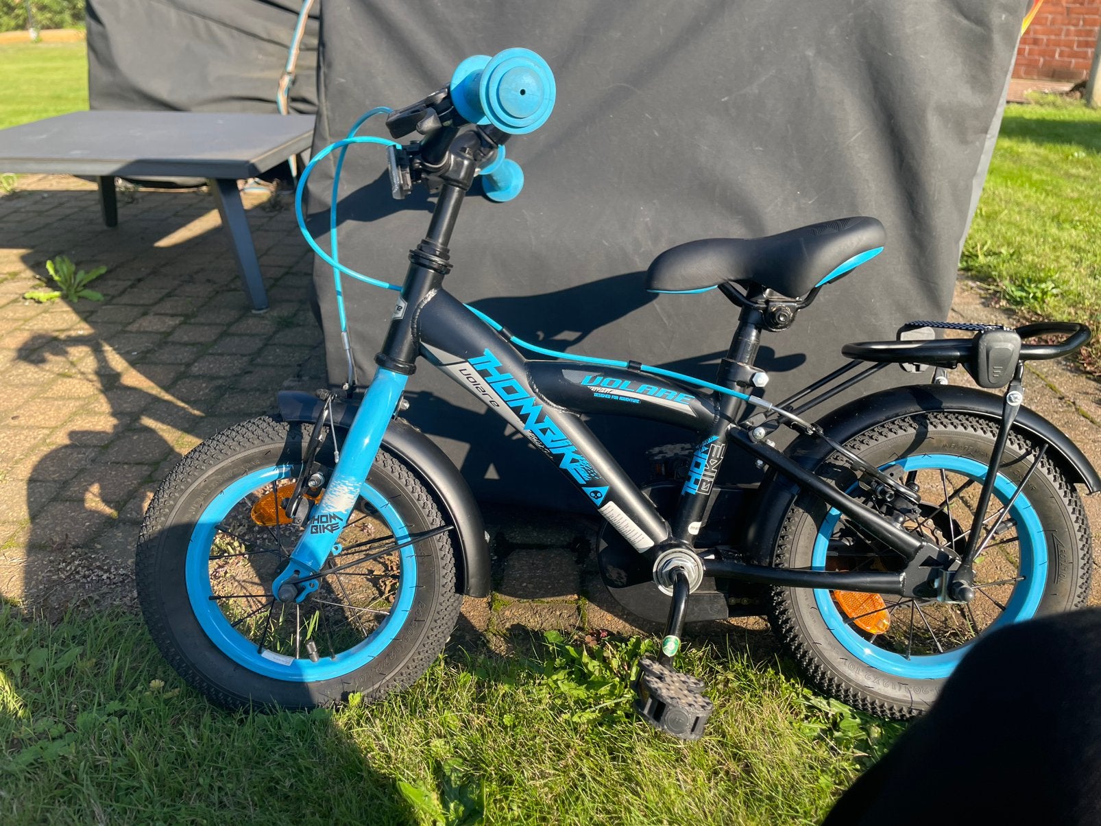 Kinderfiets met zijwieltjes, Fietsen en Brommers, Ophalen, Zijwieltjes