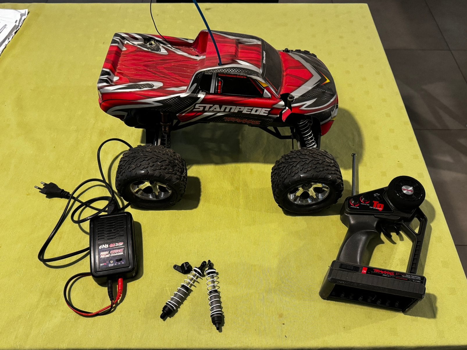 Traxxas Stampede XL-5, Ophalen, Zo goed als nieuw