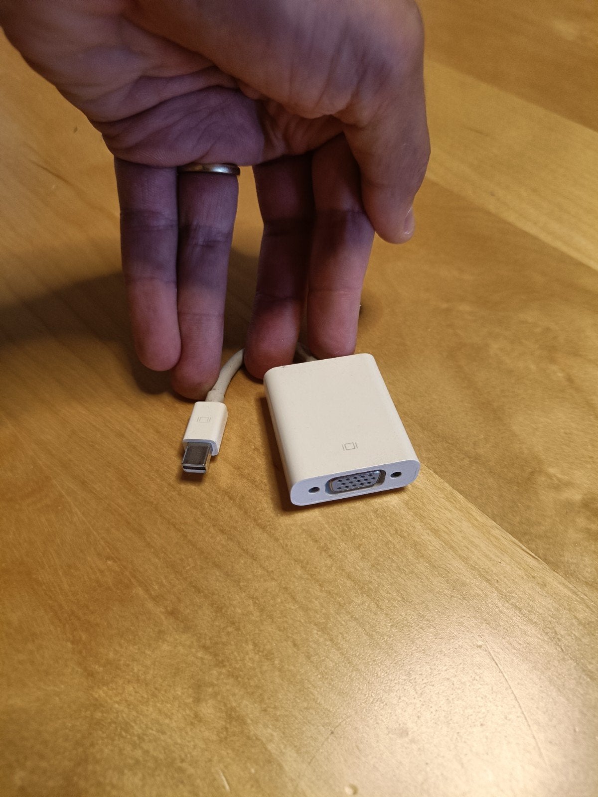 Connecteur - Thunderbolt - Mac-VGA, TV, Hi-fi & Vidéo, Câbles audio & Câbles de télévision, Enlèvement, Utilisé, Moins de 2 mètres