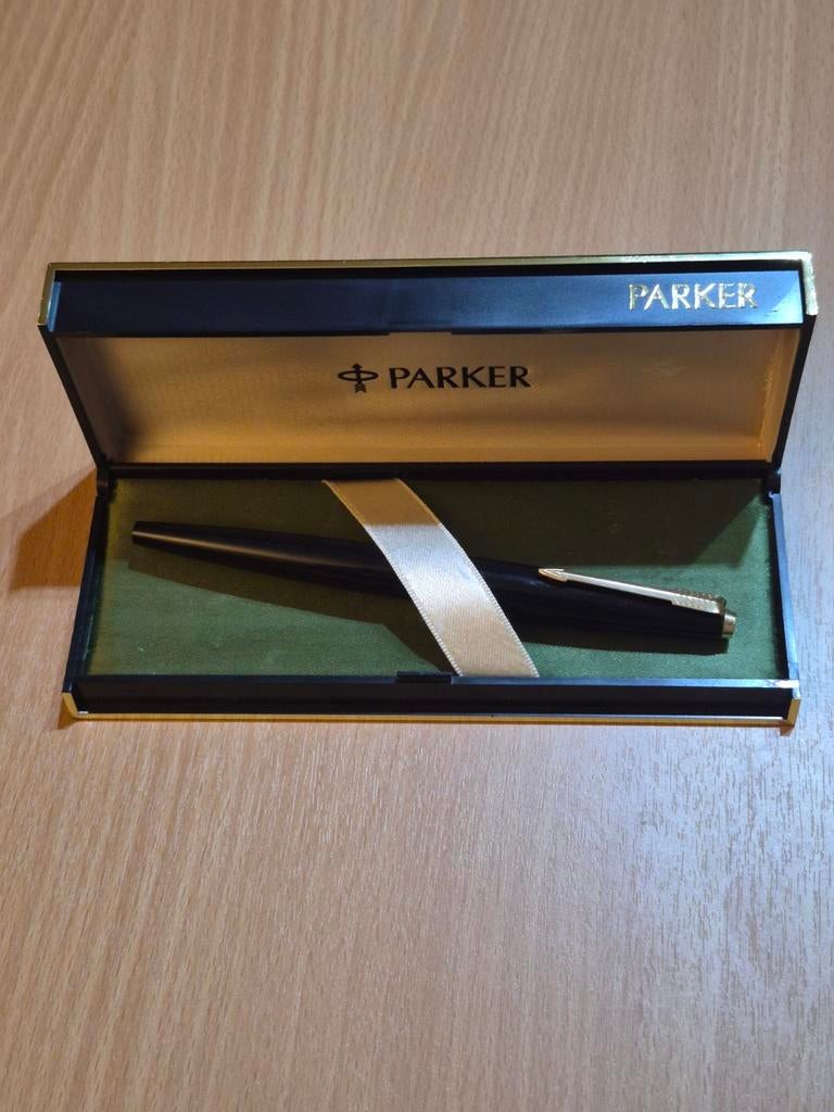 Parker 45 vulpen uit de jaren 60/70, Ophalen of Verzenden, Vulpen, Parker, Met doosje