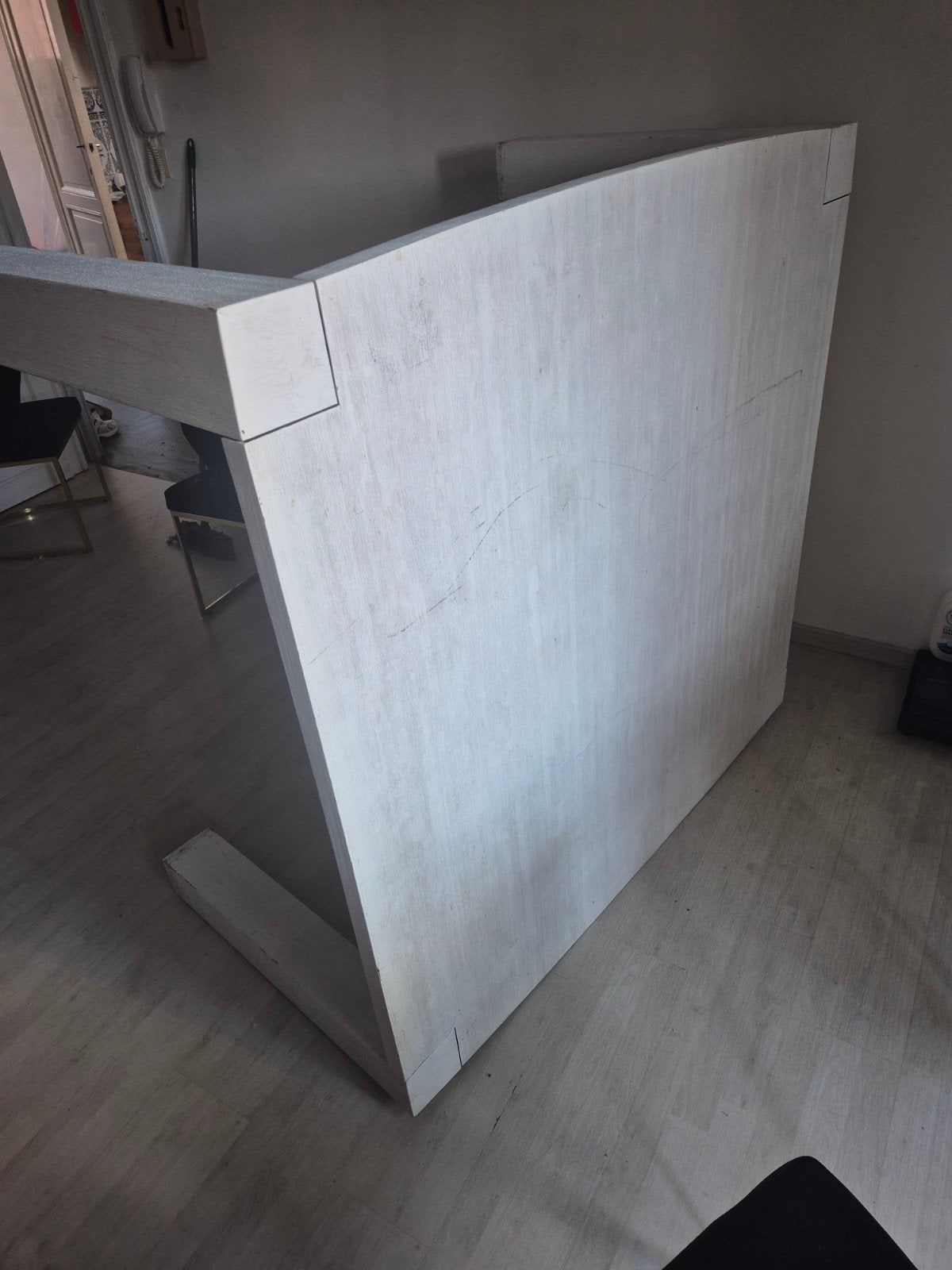 table en bois massifs, Enlèvement