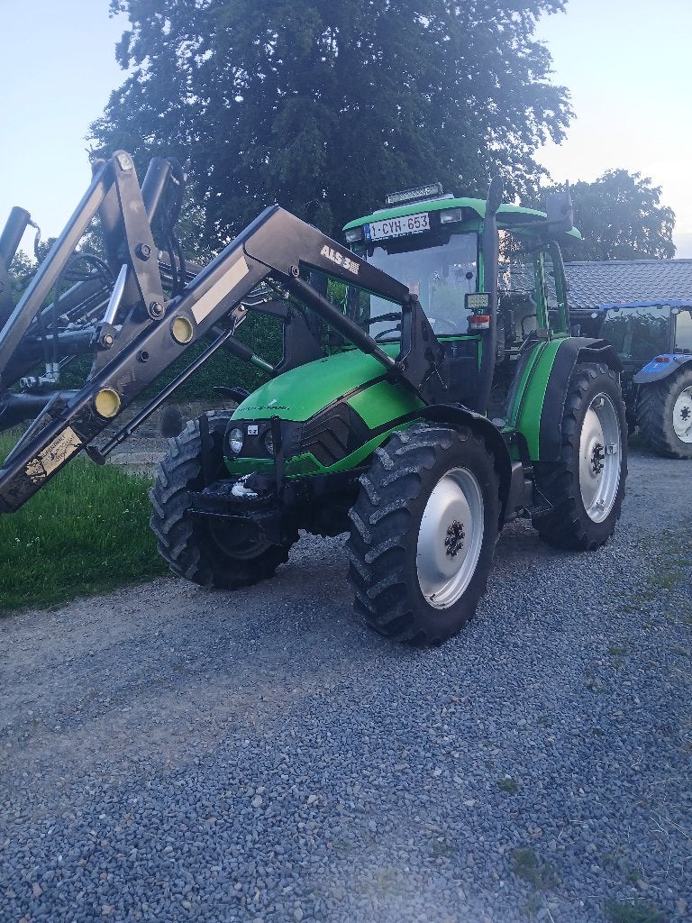 Tracteur 4x4 Deutz Agroplus 75 avec chargeur, Enlèvement, Utilisé