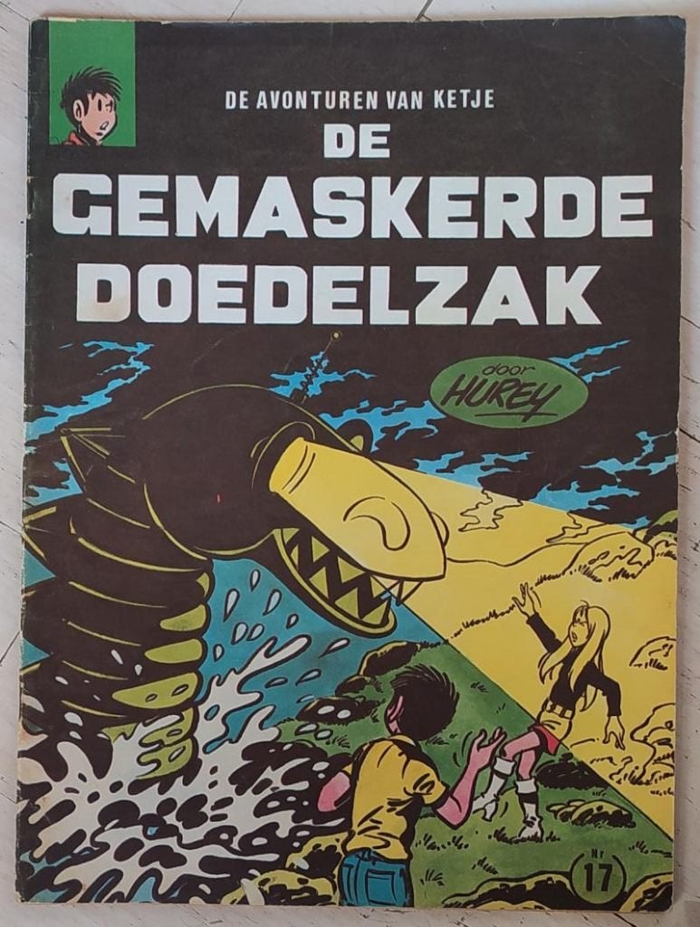 Ketje - De gemaskerde doedelzak ( 1971 ), Enlèvement ou Envoi