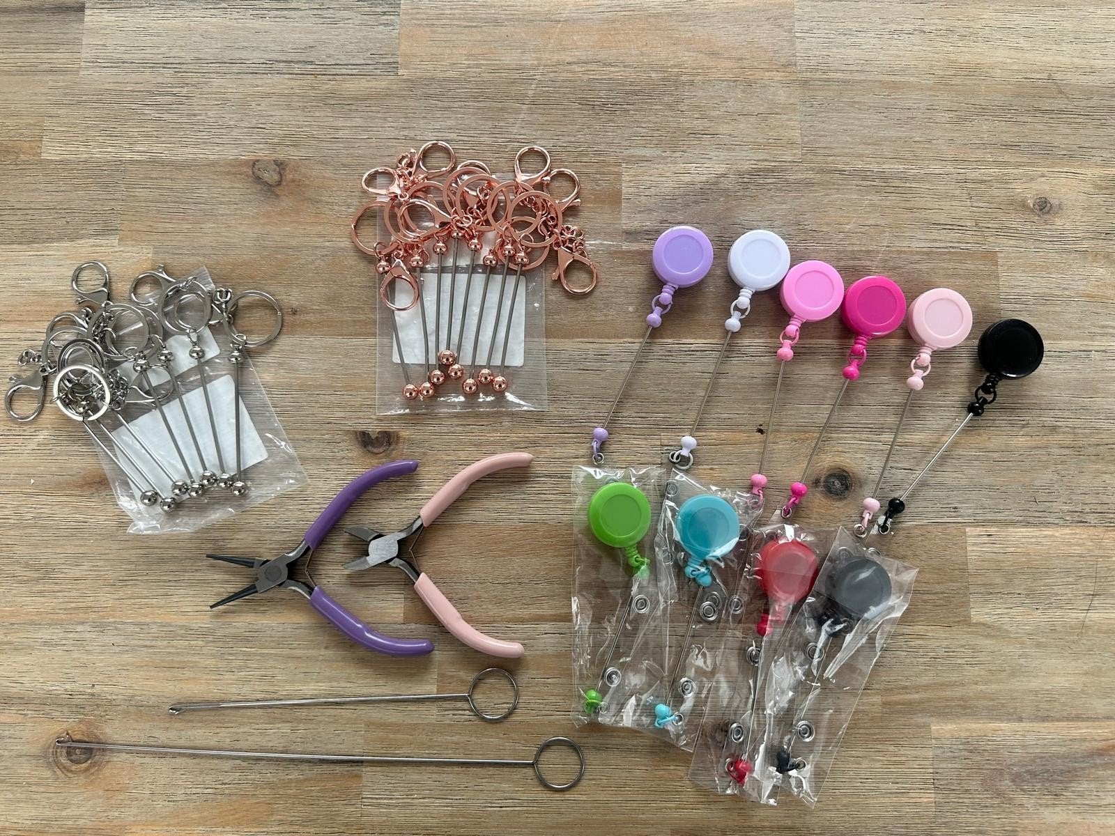 Lot complet de perles et accessoires en silicone – NEUF, Ophalen, Nieuw