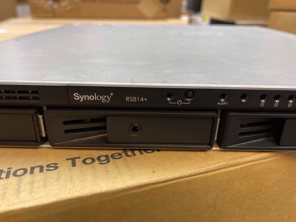 Synology RS814+ — NAS-rack met 4 sleuven — Zeer goede staat, Ophalen of Verzenden, Zo goed als nieuw