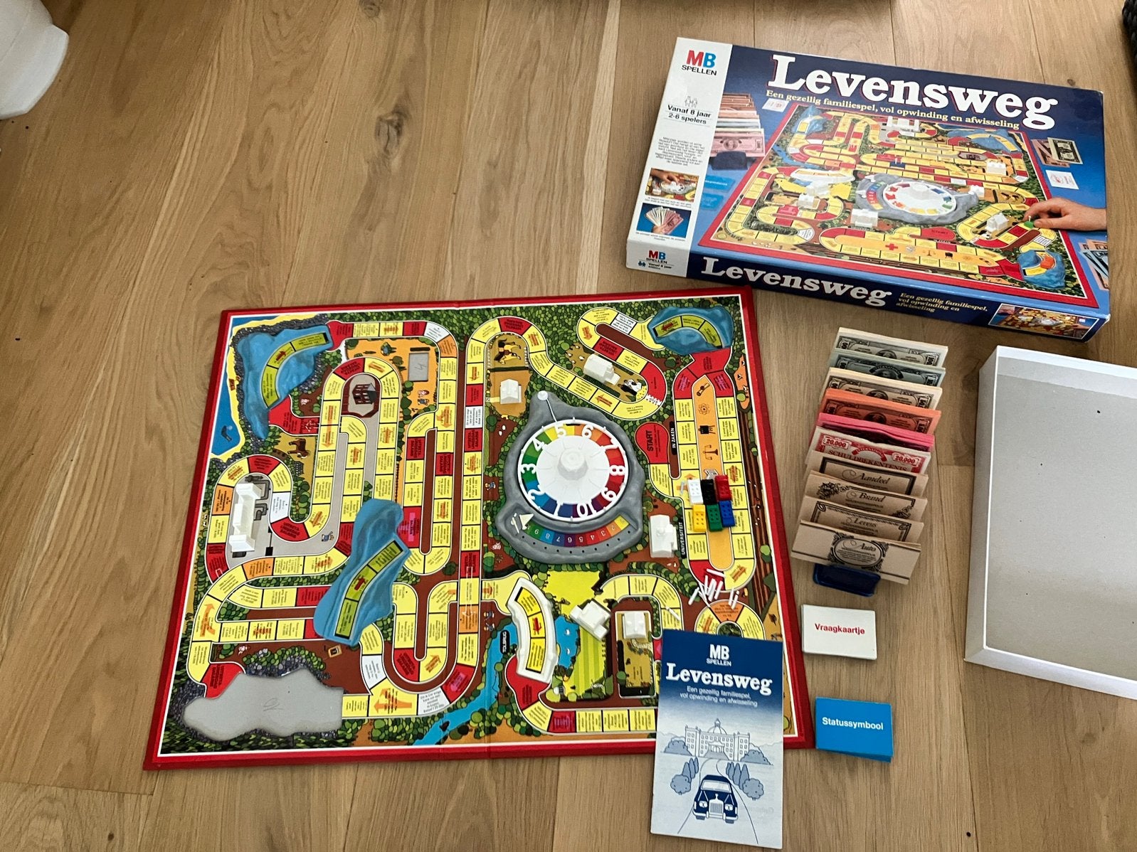 Vintage levensweg van MB, Ophalen of Verzenden, Gebruikt