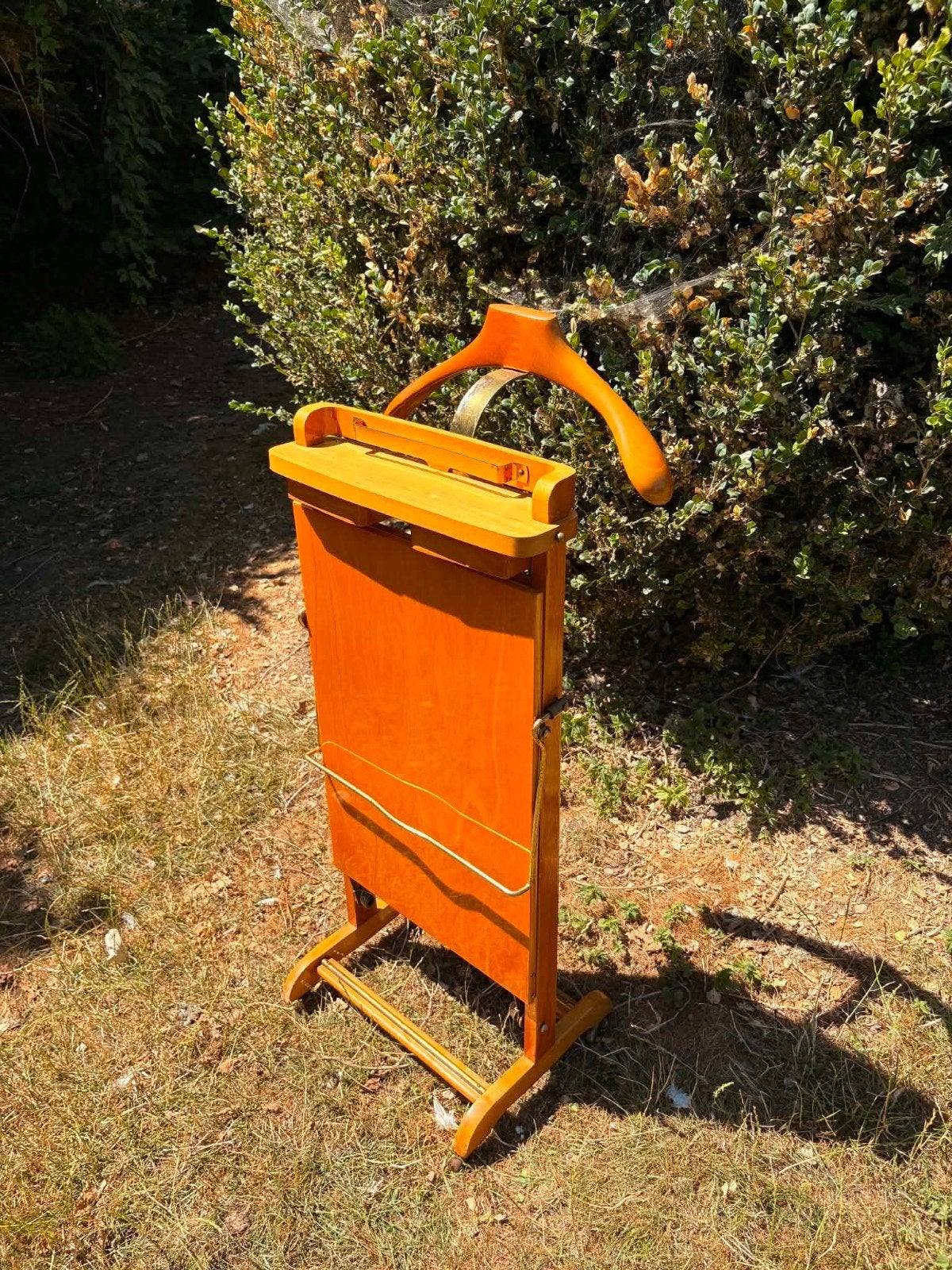 valet de chambre en bois vintage. marque Fratelli Reguitti, Enlèvement, Utilisé