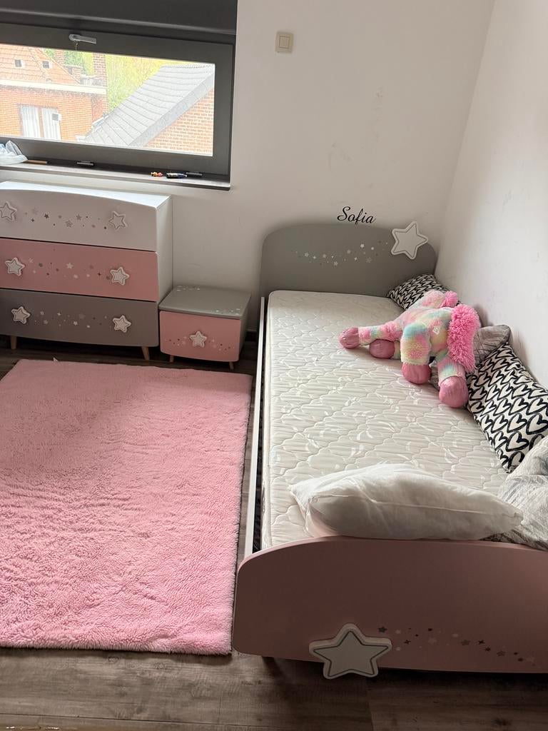 Slaapkamer voor meisjes, Ophalen, Gebruikt, Eenpersoons