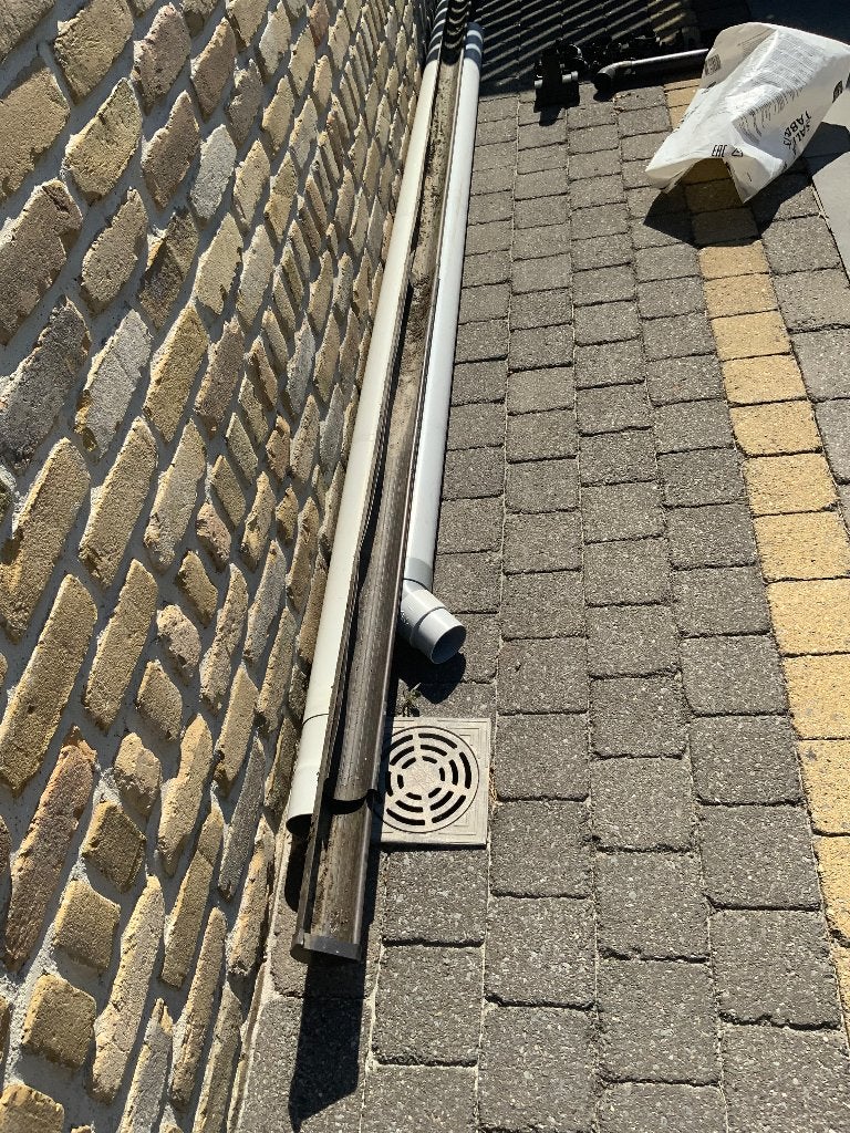 Dakgoot, Doe-het-zelf en Bouw, Buizen en Afvoer, Ophalen, PVC, Dakgoot