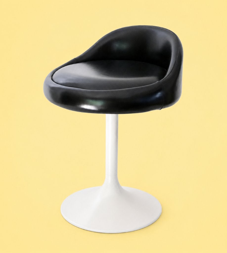 Vintage sixties swivel tabouret / Design chair Space Age, Ophalen, Huis en Inrichting