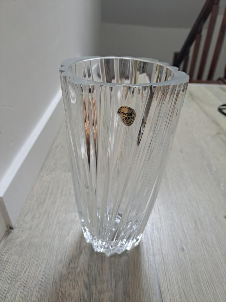 Cristal d'Arques vaas 25€, Huis en Inrichting, Woonaccessoires | Vazen, Ophalen
