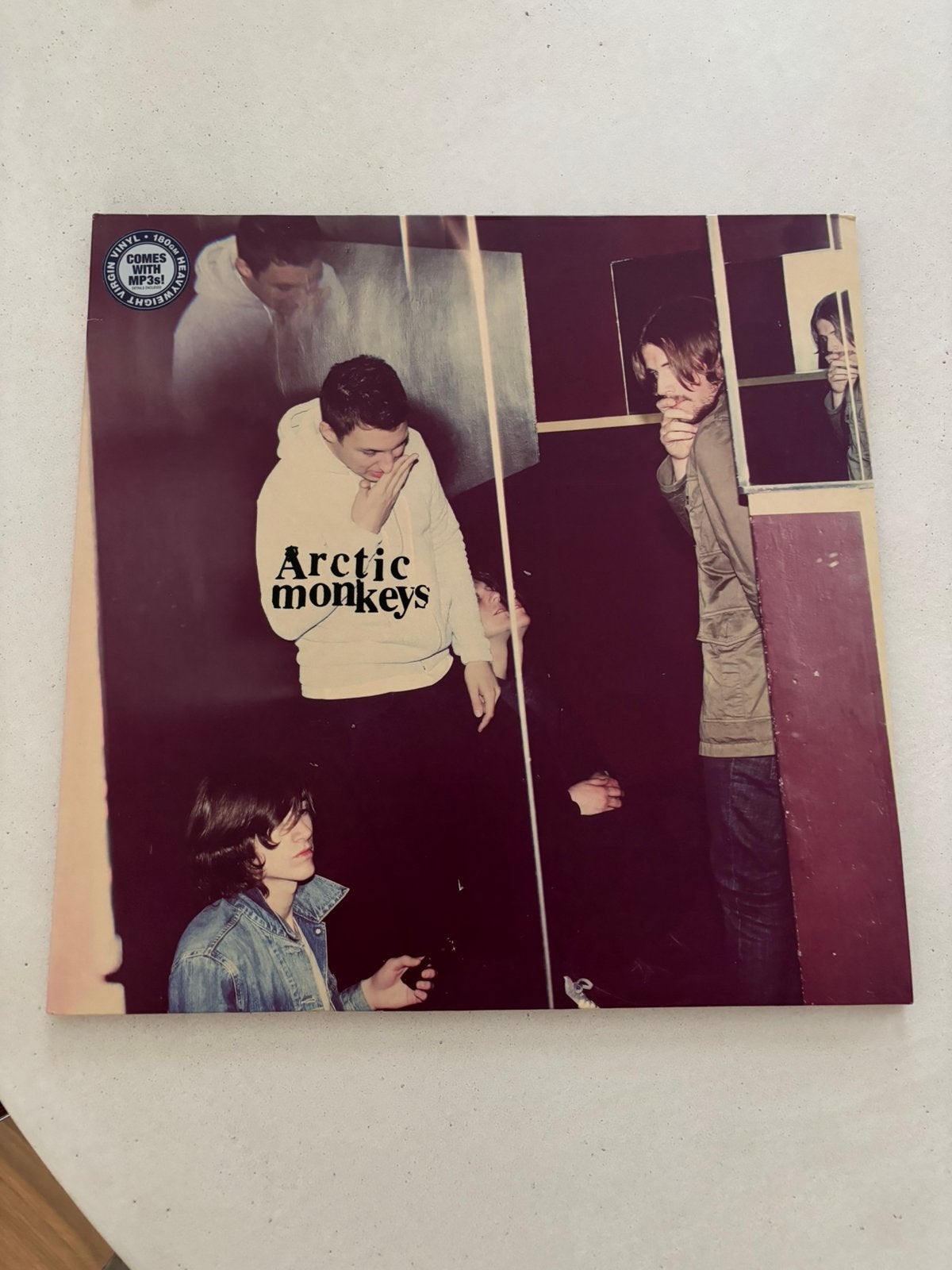 Lp arctic monkeys - humburg 2009 1ste persing near mint, Enlèvement ou Envoi, Comme neuf