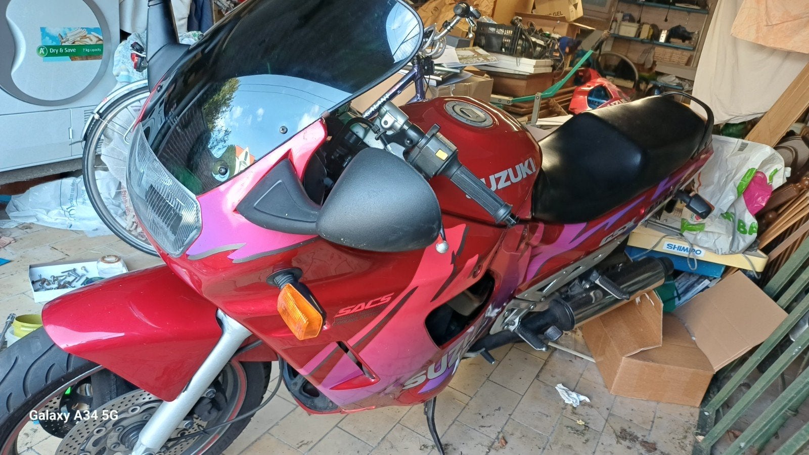 Te koop, sushi gsx750 f  1992, Ophalen, Gebruikt