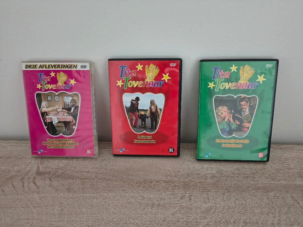Dvd Tita Tovenaar, Cd's en Dvd's, Ophalen of Verzenden, Zo goed als nieuw