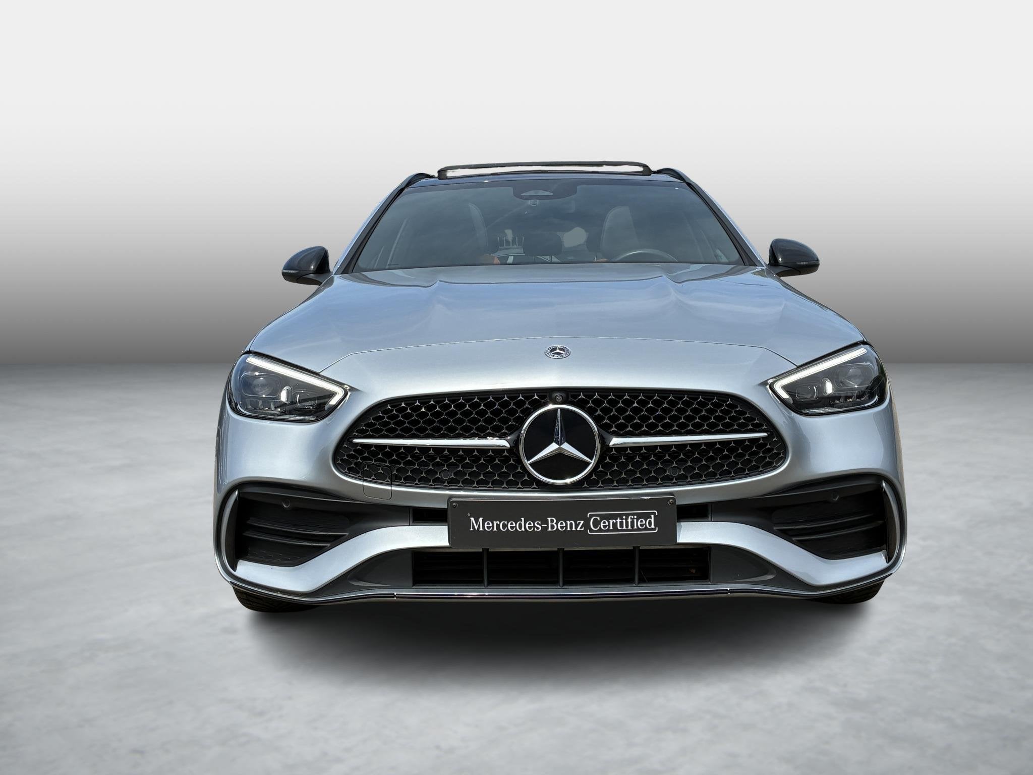 Mercedes-Benz C-Klasse 300 e Break AMG Line | Panoramisch Da, Autos, Argent ou Gris, Automatique, Tissu, 4 cylindres
