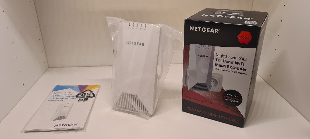 Netgear EX7500/Répéteur Wifi Tri-Bande/AC2200 Nighthawk X4S, Computers en Software, Ophalen of Verzenden, Zo goed als nieuw, NETGEAR