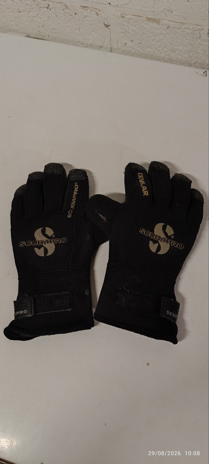gand de plongée scubapro, Enlèvement ou Envoi, Utilisé, Combinaison de plongée
