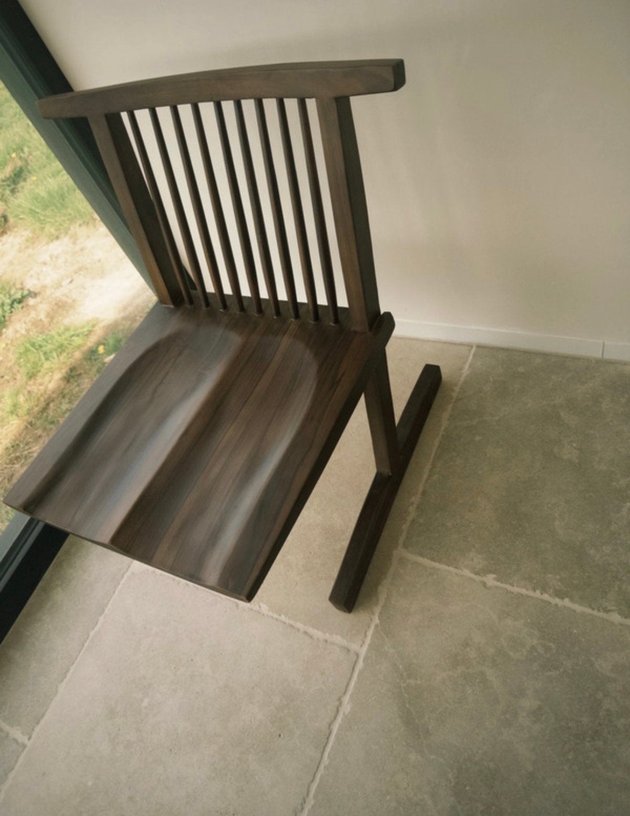 Nakashima chair naar de stijl van Georges Nakashima chair, Enlèvement, Comme neuf