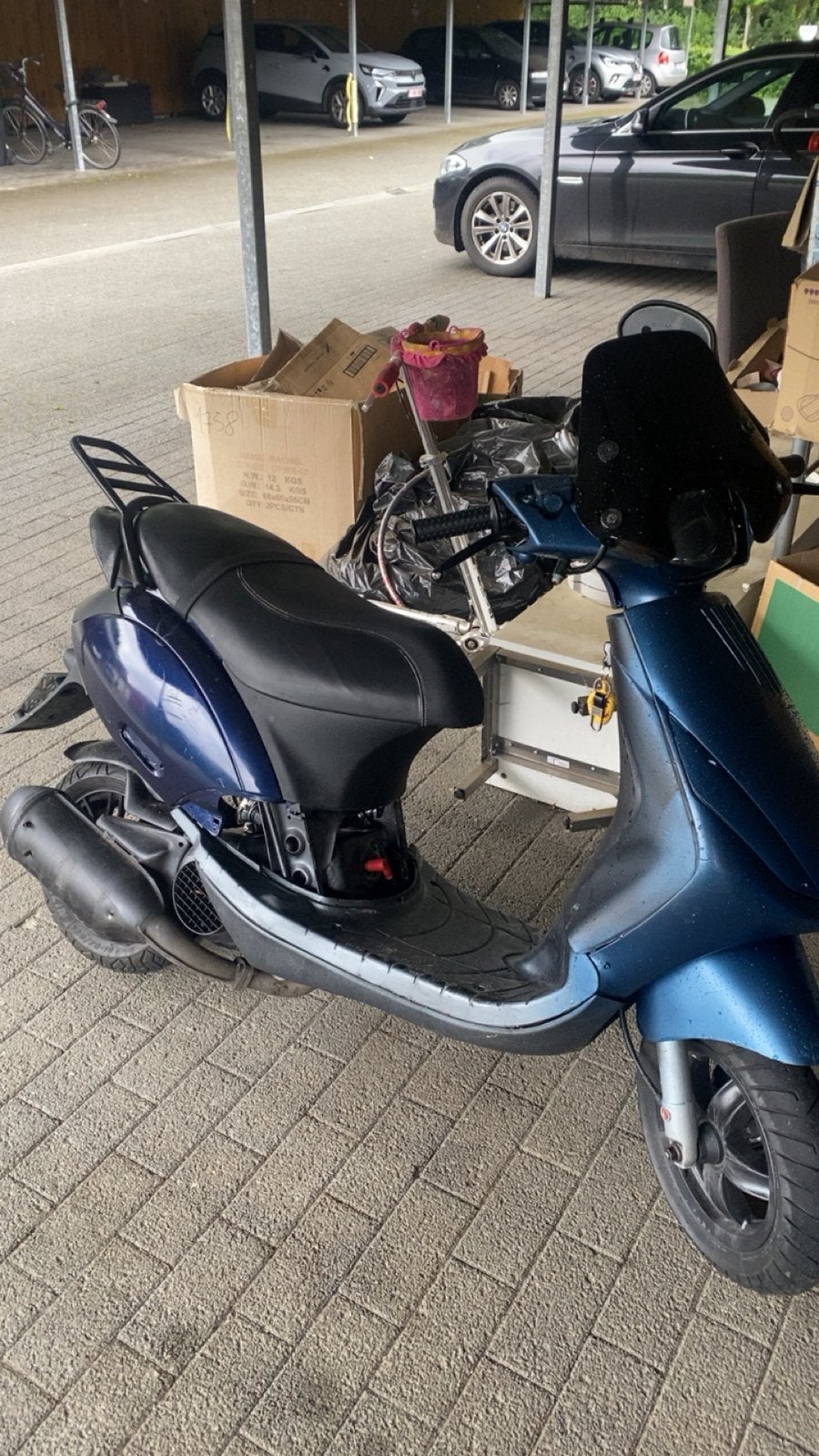 125 cc zip skizip, Fietsen en Brommers, Scooters | Piaggio, Ophalen, Tweetakt, Gebruikt, Zip