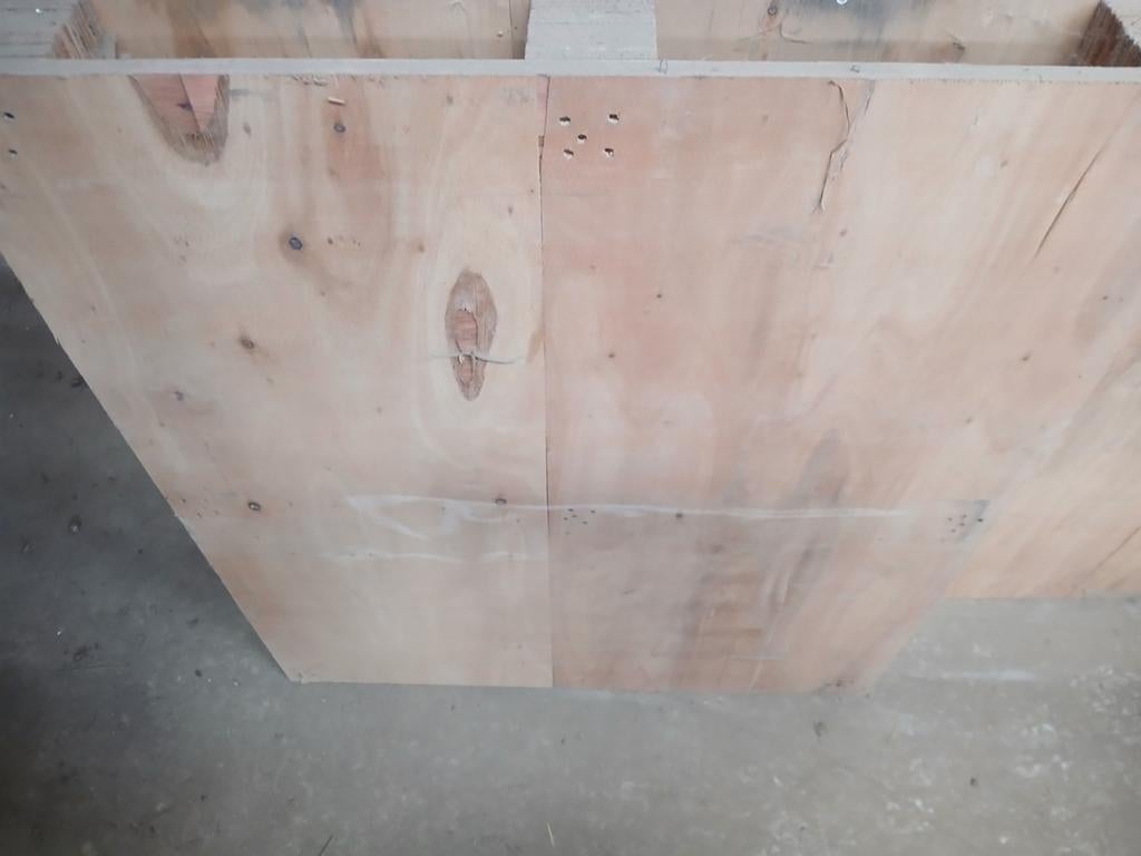 Pallet in massief multiplex 18 mm, Ophalen, Pallet