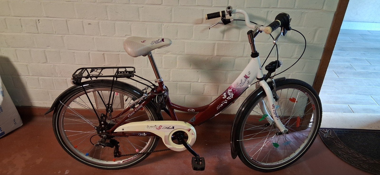 Meisjes fiets  8 - 10 jaar 24 inch, Fietsen en Brommers, Ophalen