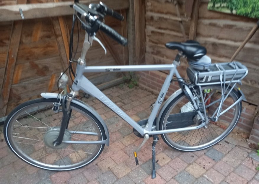 elektronische herenfiets GROTE FRAME !!, Fietsen en Brommers, Ophalen