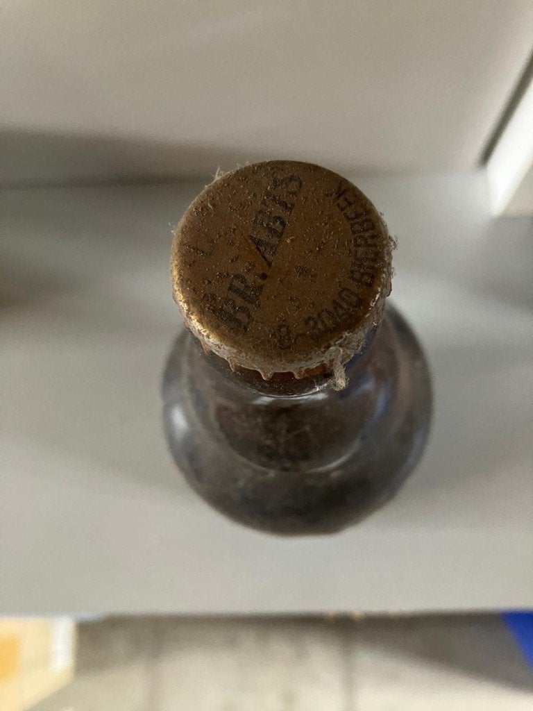 oud flesje bier, Verzamelen, Ophalen of Verzenden, Flesje(s)