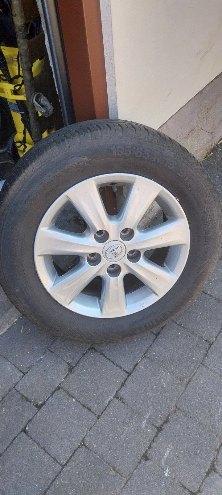 prachtige originele Toyota velgen 15inch, Enlèvement, Pneu(s)
