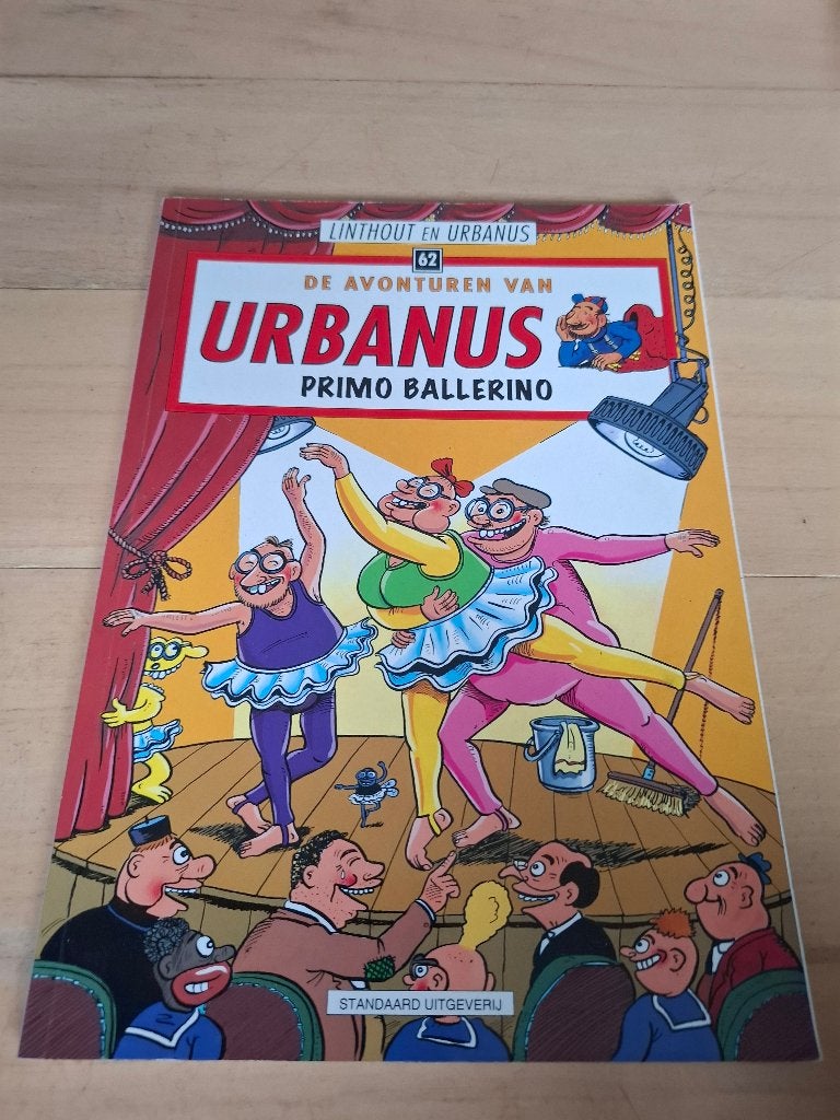Urbanus. Primo ballerino, Boeken, Stripverhalen, Eén stripboek, Ophalen of Verzenden, Gelezen, Linthout en Urbanus